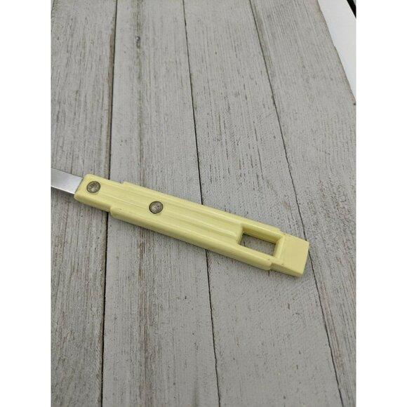 Vintage Sharpcutter Royal Stainless Steel Yellow Handle Meat Fork 12 1/4" - Picture 2 of 7